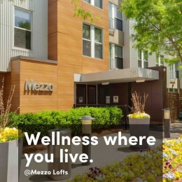 an exterior with text